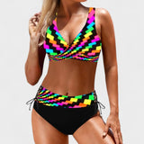 Sofía – Bikini Chic y Vibrante - Eva – Bikini Colorido y Alegre
