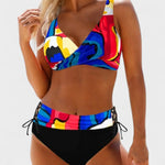 Sofía – Bikini Chic y Vibrante - Eva – Bikini Colorido y Alegre
