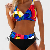 Sofía – Bikini Chic y Vibrante - Eva – Bikini Colorido y Alegre