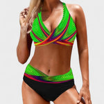Sofía – Bikini Chic y Vibrante - Eva – Bikini Colorido y Alegre
