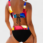 Sofía – Bikini Chic y Vibrante - Eva – Bikini Colorido y Alegre