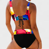 Sofía – Bikini Chic y Vibrante - Eva – Bikini Colorido y Alegre