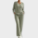 Sofía – Conjunto Estilo Moderno y Confortable - Olive / XS - CONJUNTOS