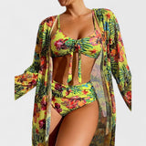 Tamara – Conjunto Esencia Floral Radiante - Glenda – Conjunto Floral de Bikini y Top