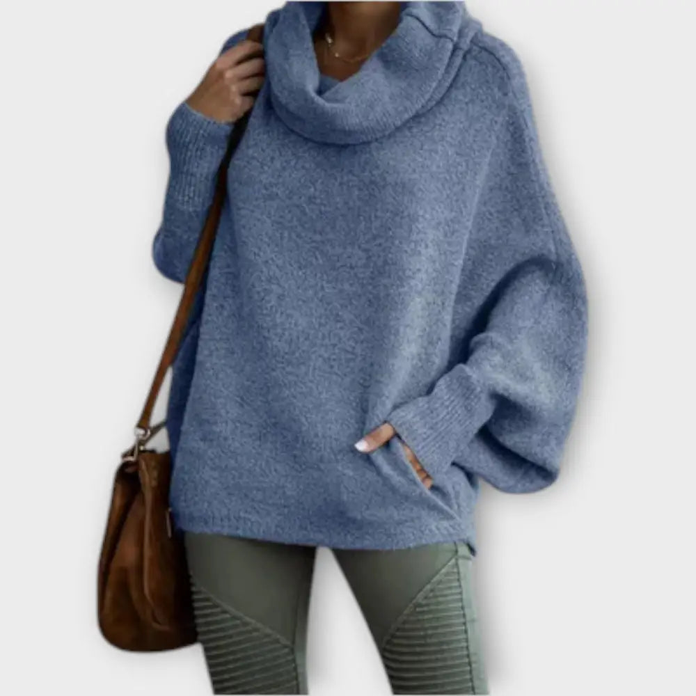 Ulrike – Suéter Calidez y Estilo Atemporal - Azul / S - Suéteres & Cardigans