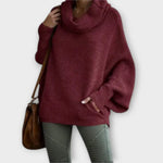 Ulrike – Suéter Calidez y Estilo Atemporal - Burgundy / S - Suéteres & Cardigans