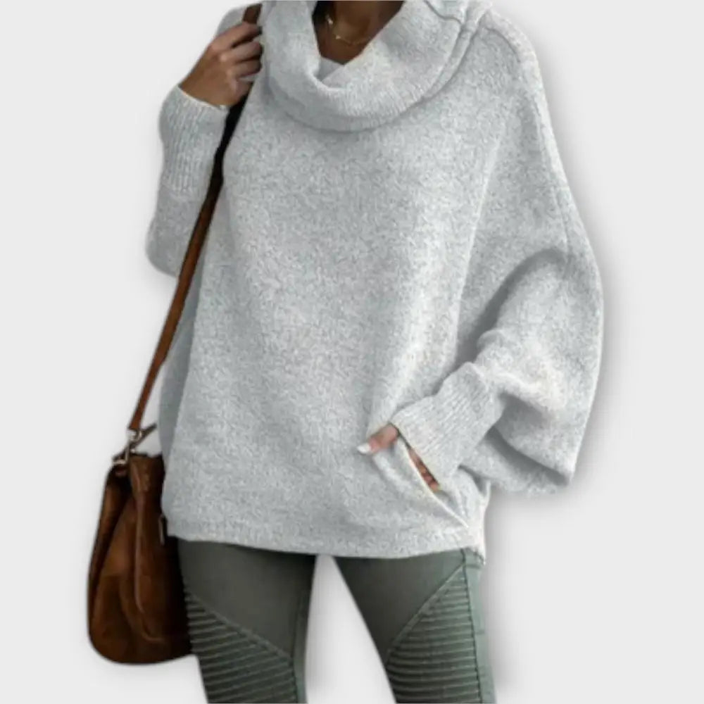 Ulrike – Suéter Calidez y Estilo Atemporal - Hellgrau / S - Suéteres & Cardigans