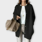 Valentina – Cárdigan Chic y Versátil - Negro / S - Suéteres & Cardigans