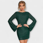 Valentina – Vestido Brillo Deslumbrante con Elegancia Atemporal - Verde / XS - Vestidos