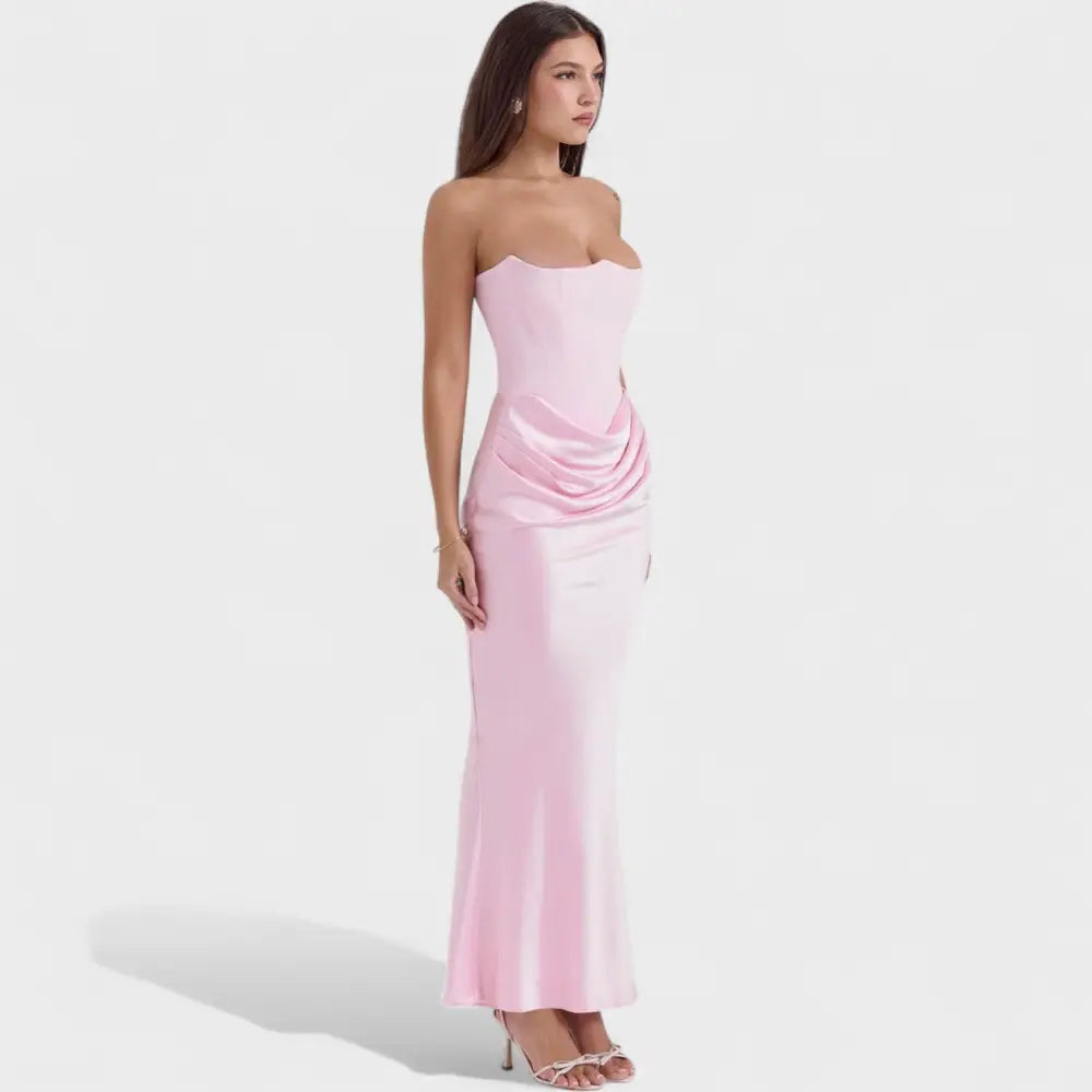 Valentina – Vestido Encanto de Satén - Vestidos