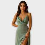 Valentina – Vestido Glamour de Fiesta - Mint / S - Vestidos