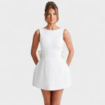 Valentina – Vestido Mini Encanto Chic - Marfil / XS - Vestidos