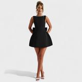 Valentina – Vestido Mini Encanto Chic - Negro / XS - Vestidos