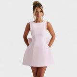 Valentina – Vestido Mini Encanto Chic - Rosa / XS - Vestidos