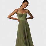 Valentina – Vestido Plisado Con Toque Elegante - Vestidos