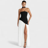 Vestido Aura – Elegancia Natural y Fluidas Curvas - Negro / XS - Vestidos