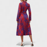 Vestido Valentina – Elegancia Audaz con Estilo Animal Print - Vestidos