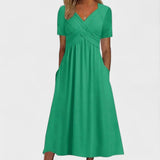 Violeta – Conjunto Frescura Nórdica y Elegancia Sin Esfuerzo - Verde / S - Vestidos