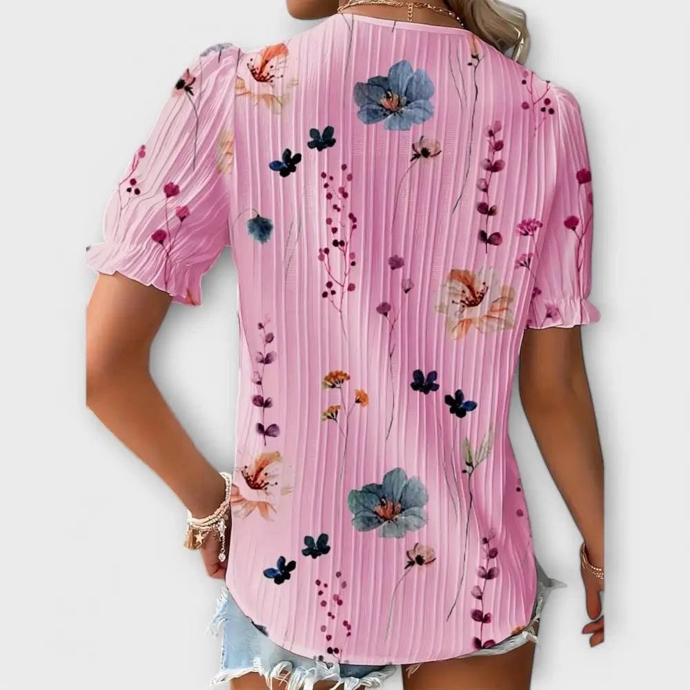 Aitana – Blusa Toque Fresco y Elegante - Aitana – Blusa Toque Fresco y Elegante > Blouses > >