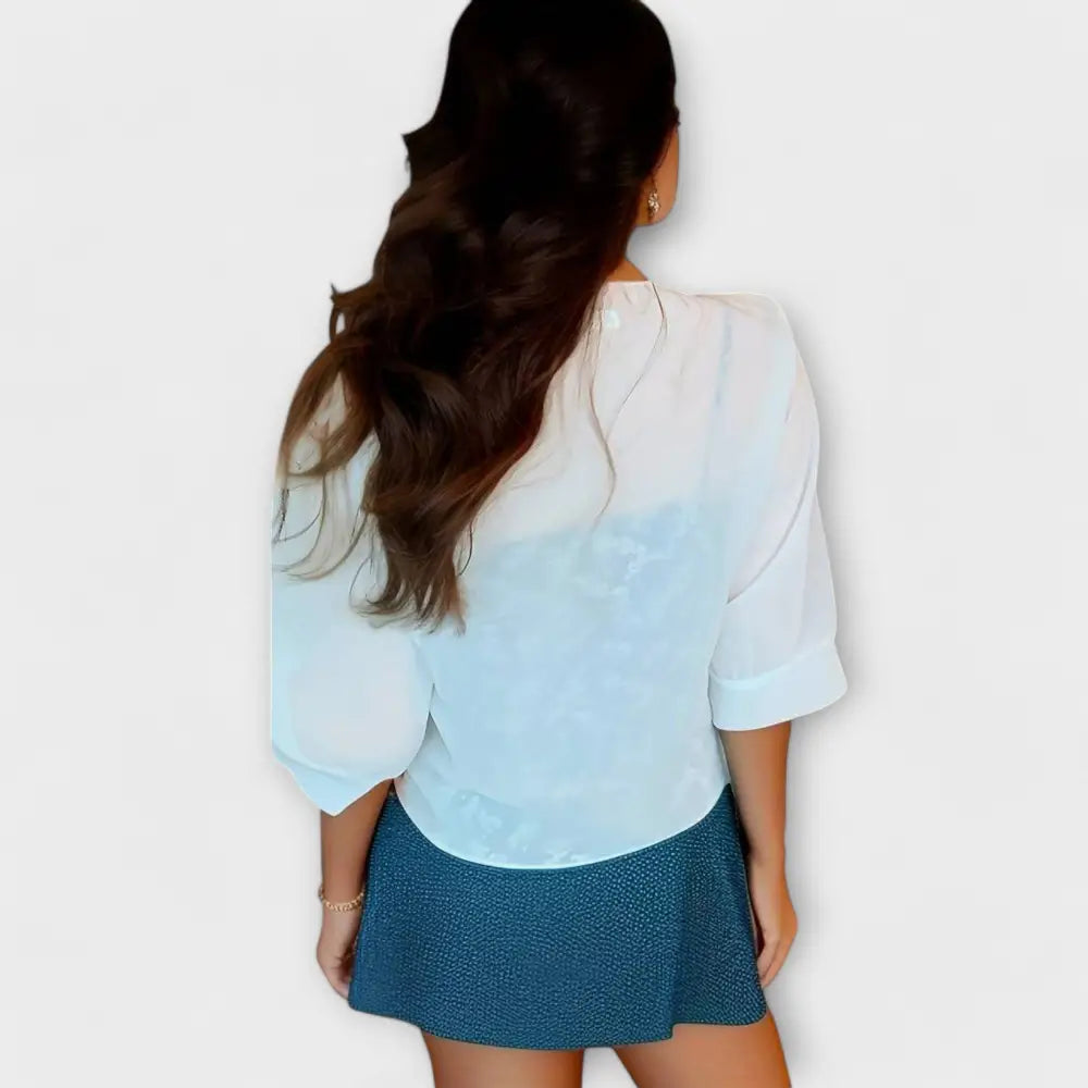 Alicia – Blusa Toque Fresco de Primavera - Alicia – Blusa Toque Fresco de Primavera > Blouses > >