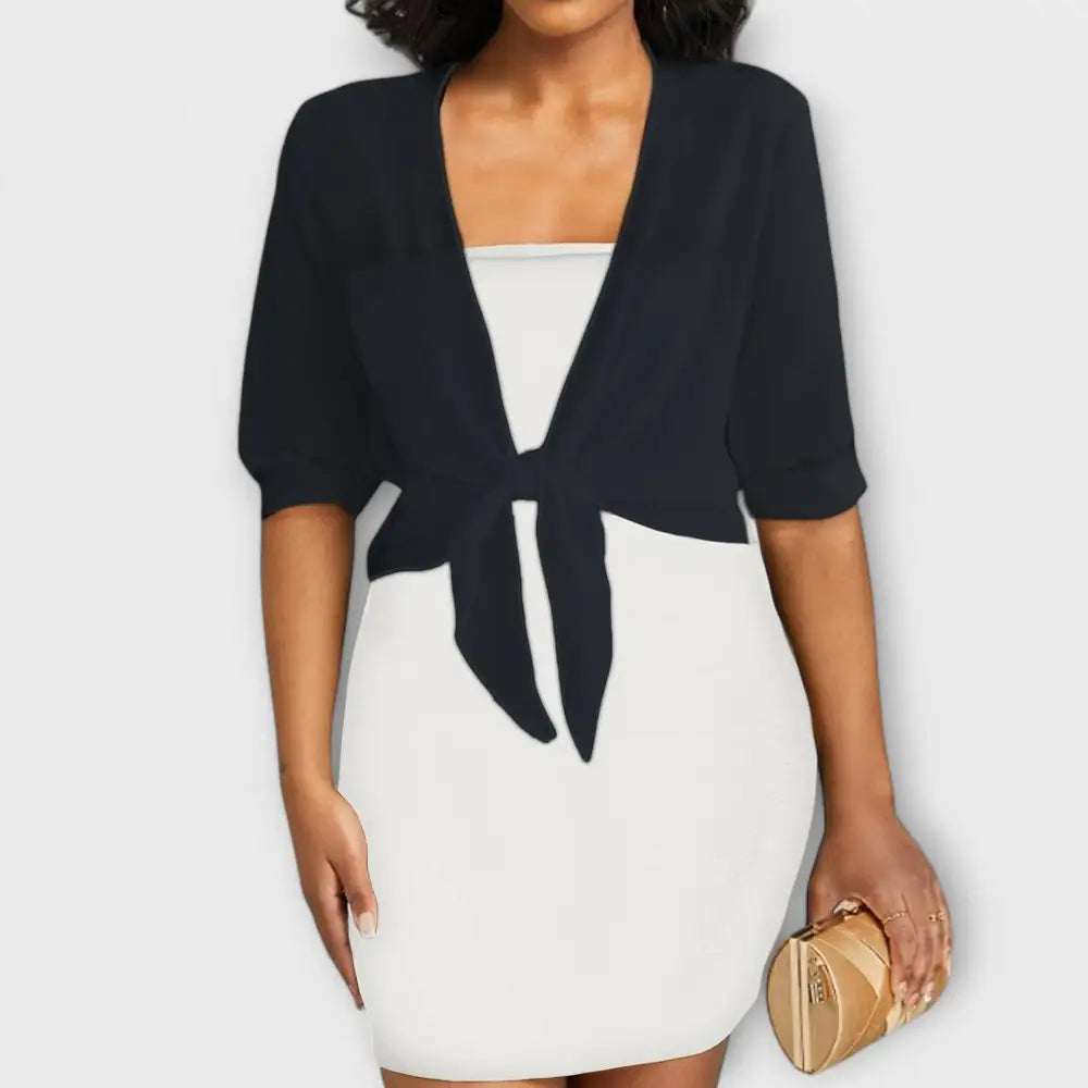 Alicia – Blusa Toque Fresco de Primavera - Negro / XS - Alicia – Blusa Toque Fresco de Primavera > Blouses > >