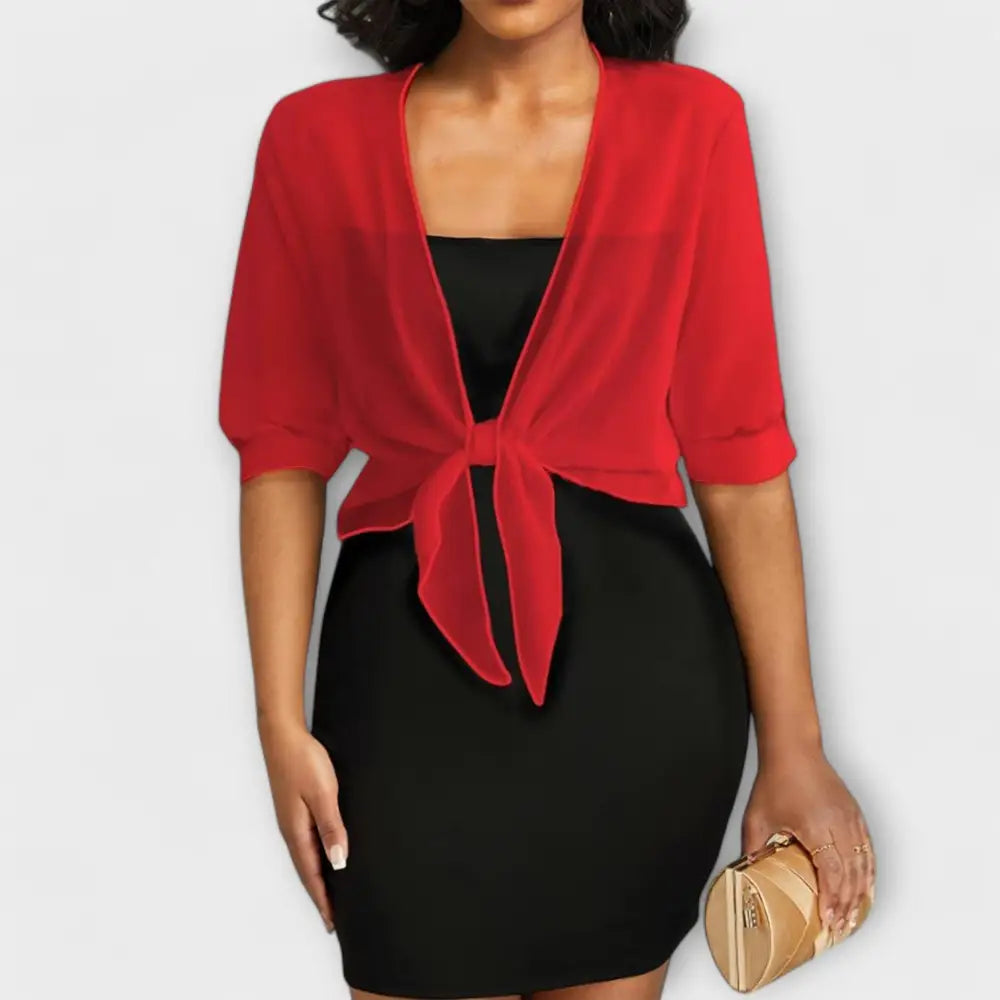 Alicia – Blusa Toque Fresco de Primavera - Rojo / XS - Alicia – Blusa Toque Fresco de Primavera > Blouses > >