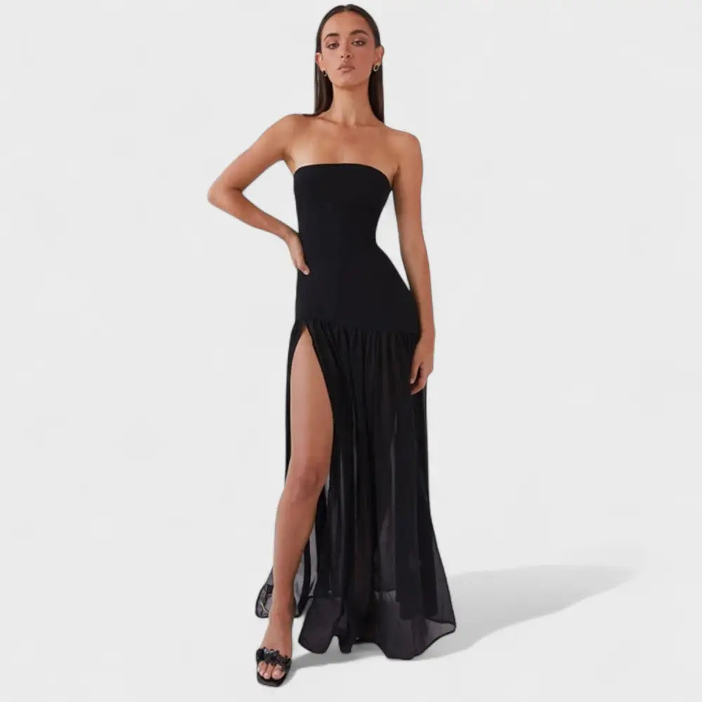 Alicia – Vestido Elegancia Sin Esfuerzo - Negro / XS - Vestidos
