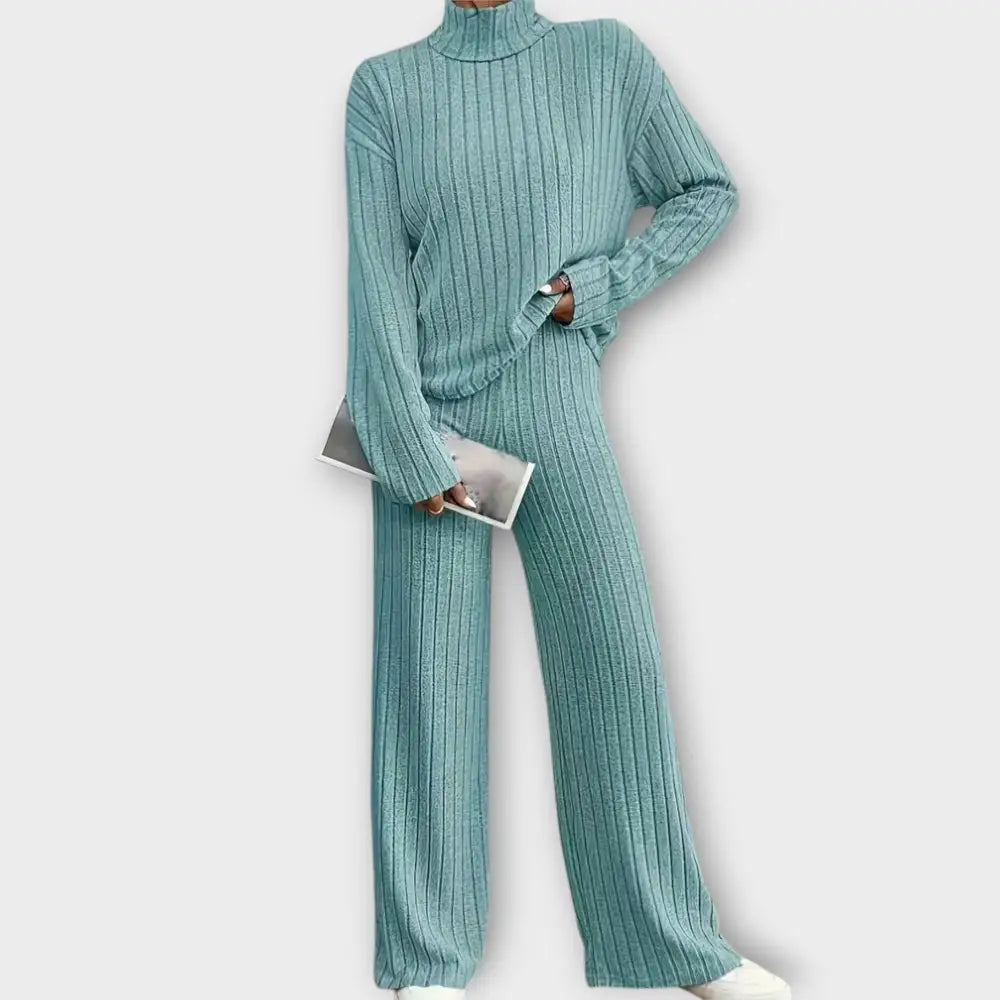 Amelia – Conjunto Elegancia Versátil de Dos Piezas - Türkis / S - CONJUNTOS