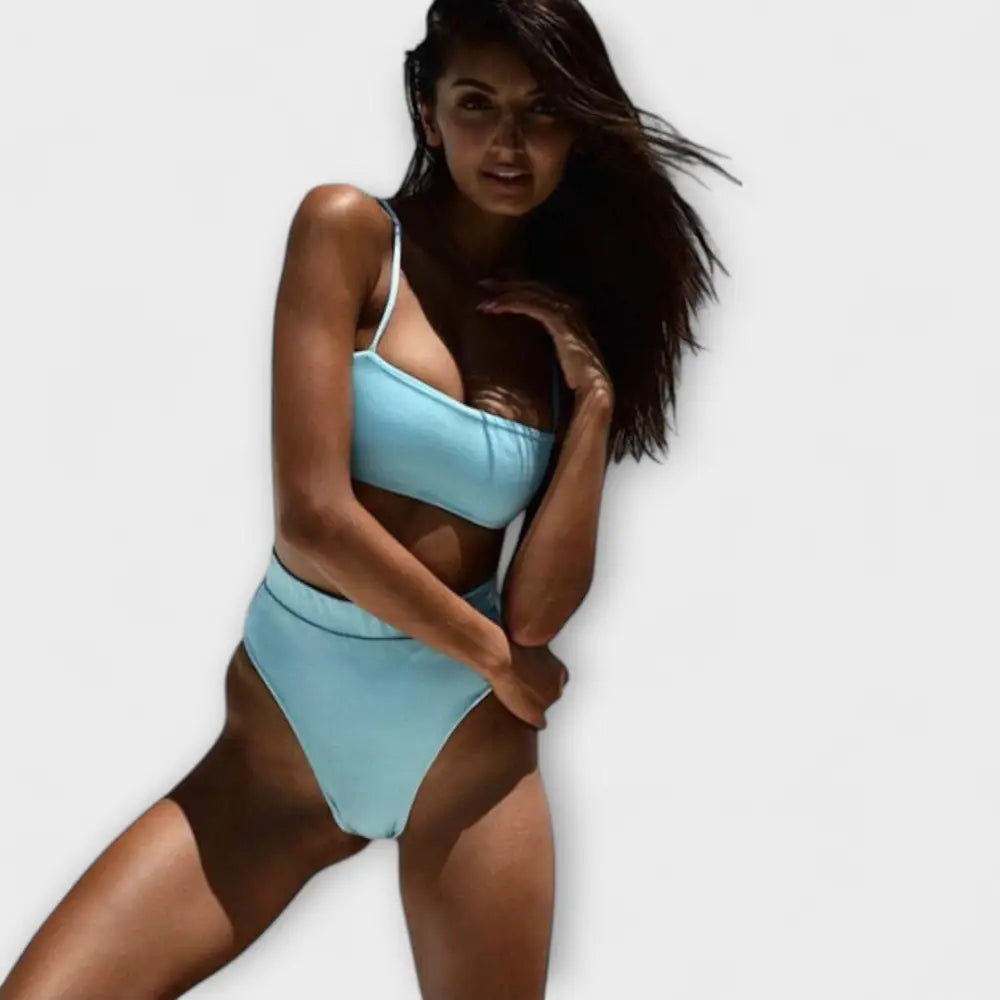 Ana – Conjunto Playa Estilo y Comodidad elegante - Poolblau / S