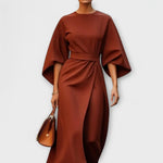 Aurora – Vestido Brillo Radiante - Braun / S - Vestidos