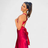 Camila – Vestido Radiante de Encanto Atemporal - Rojo / S - Vestidos