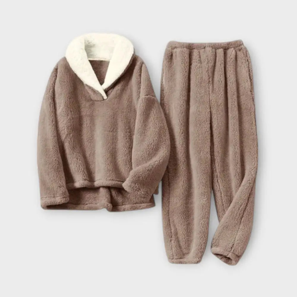 Carmen – Conjunto Estilo Acogedor - Khaki / M - CONJUNTOS