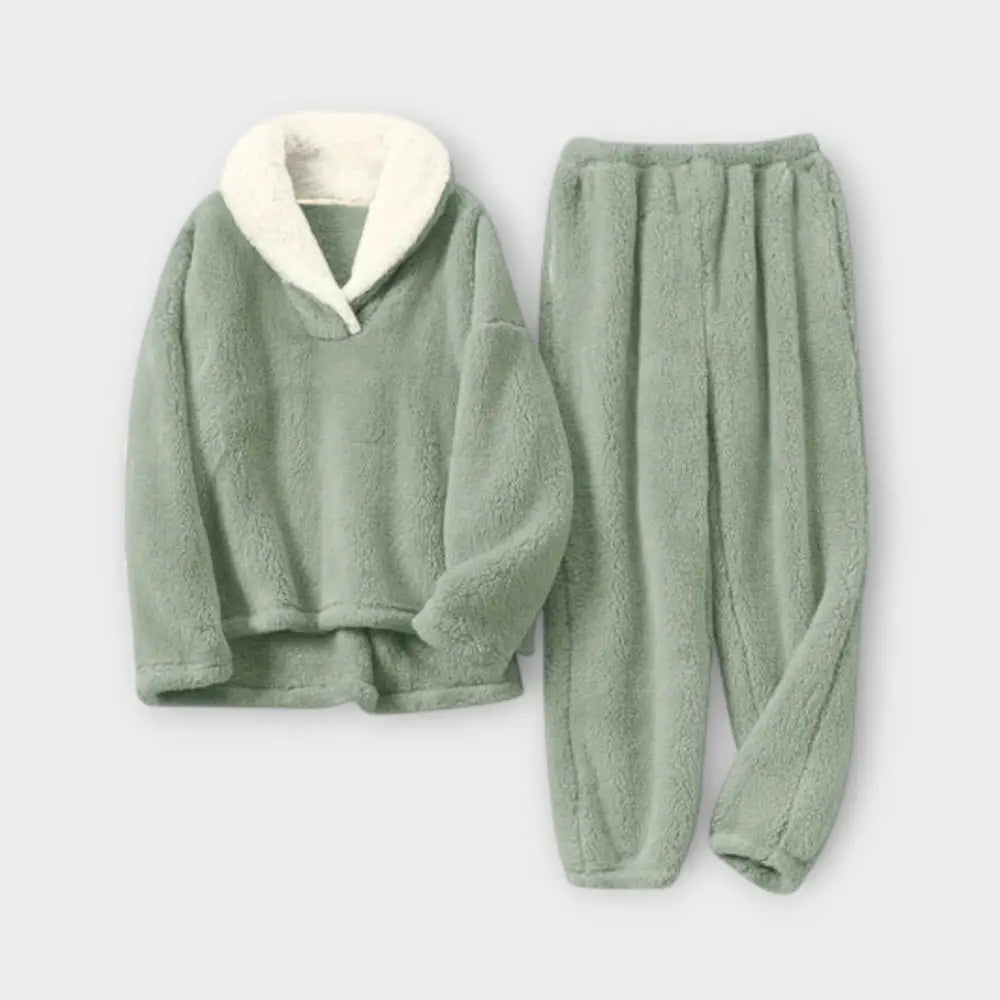 Carmen – Conjunto Estilo Acogedor - Verde / M - CONJUNTOS