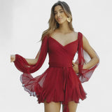 Carmen – Vestido Encanto de Verano - Rojo / S - Vestidos