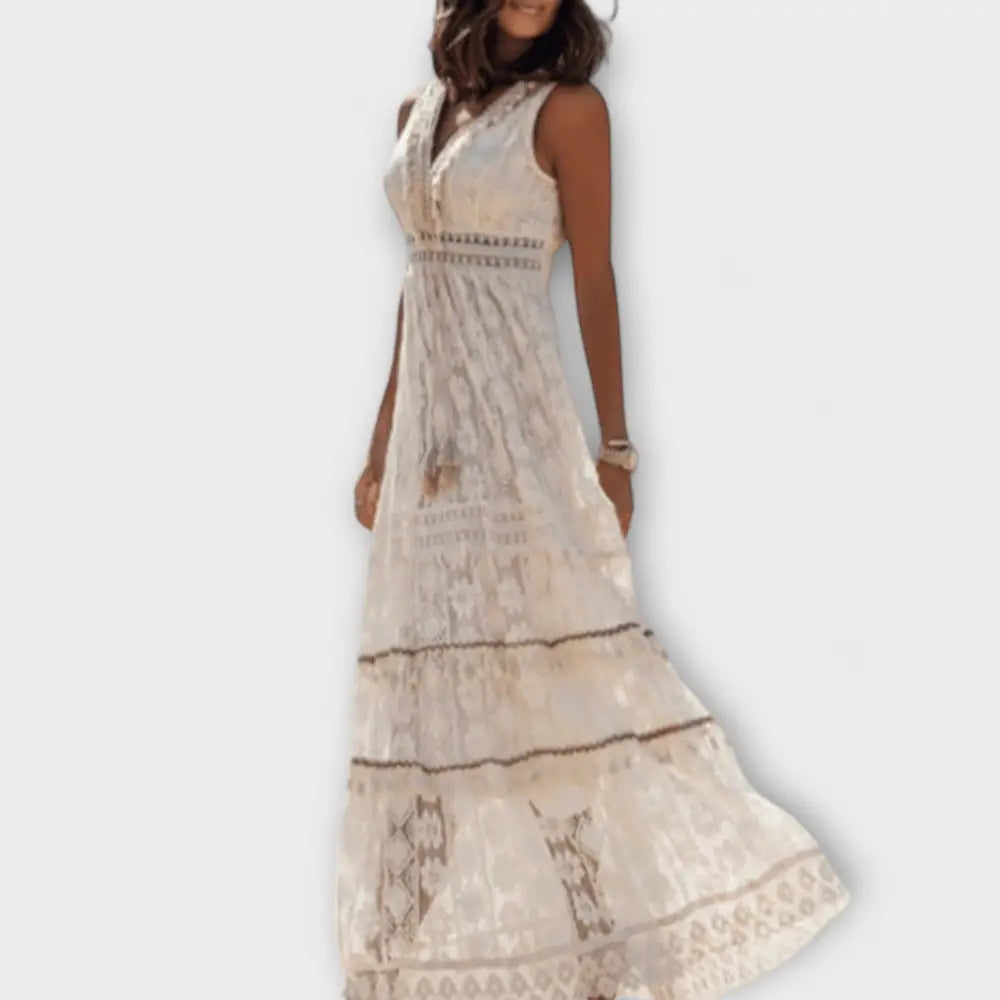 Celeste – Vestido Encanto Bohemio - Vestidos