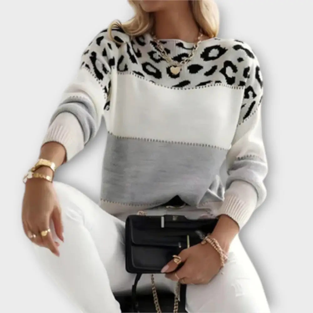 Cheyenne – Suéter Estilo Salvaje y Chic - Grau / S - Suéteres & Cardigans