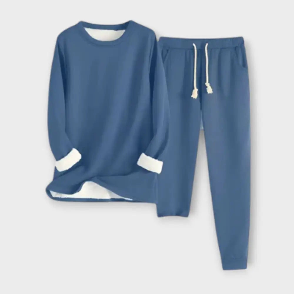 Clara – Conjunto Estilo Acogedor - Navyblau / S - CONJUNTOS