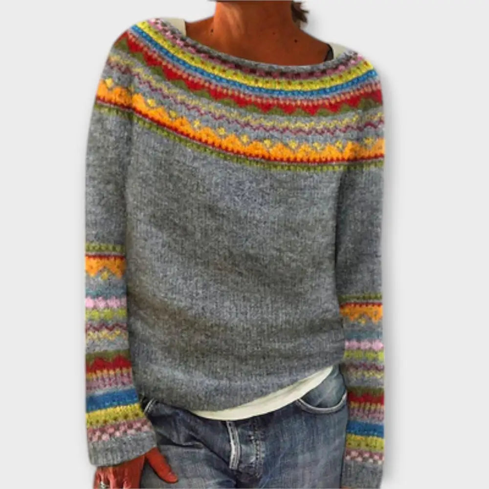 Clara – Suéter Elegancia Atemporal - Gelb / XS - Suéteres & Cardigans