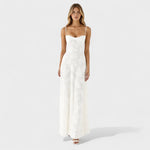 Clara – Vestido Brillo de Estrellas - Blanco / XS - Vestidos