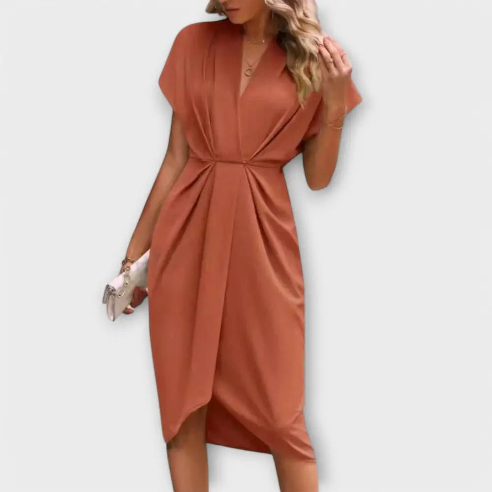 Clara – Vestido Elegancia Atemporal - Koralle / S - Vestidos