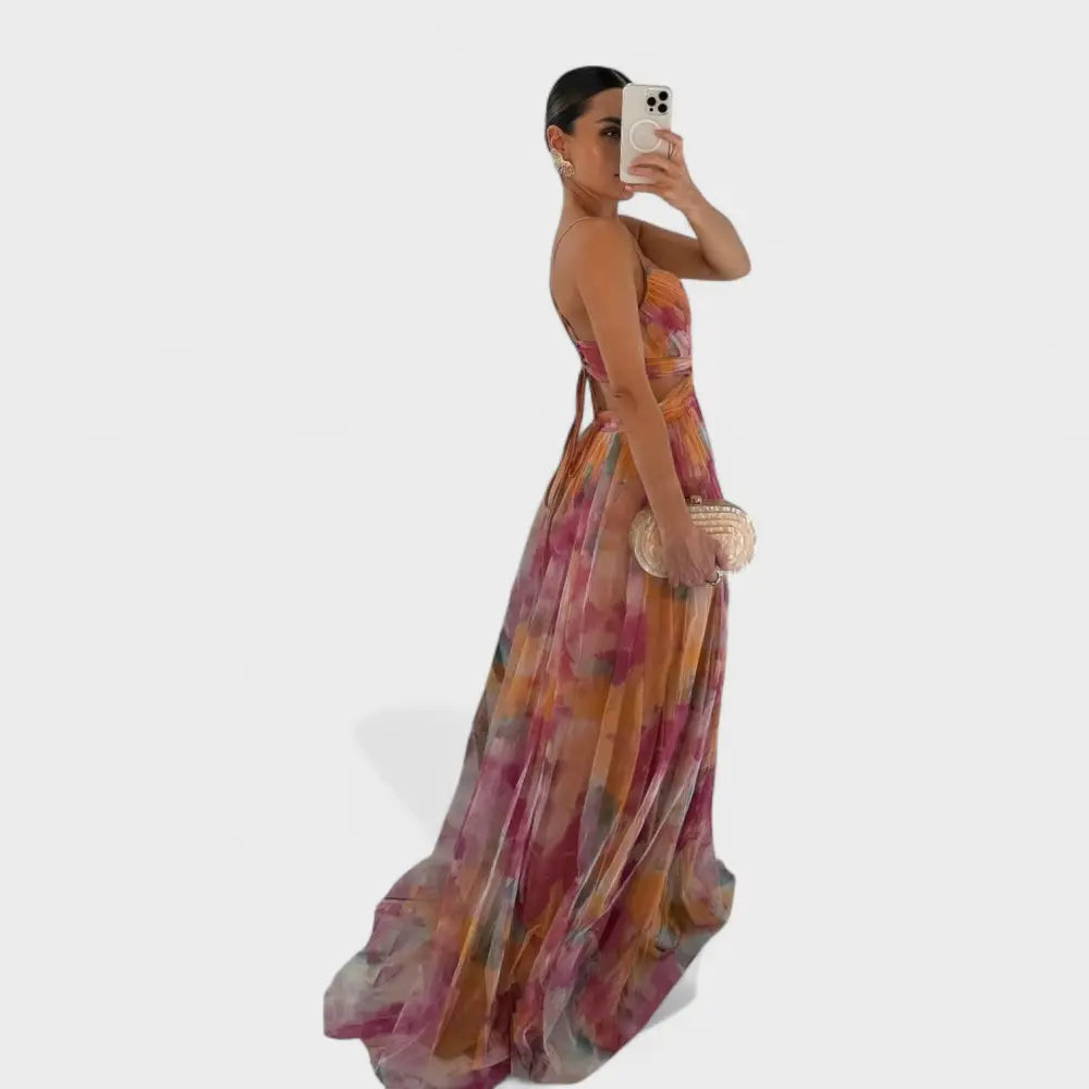 Clara – Vestido Floreado de Ensueño - Vestidos