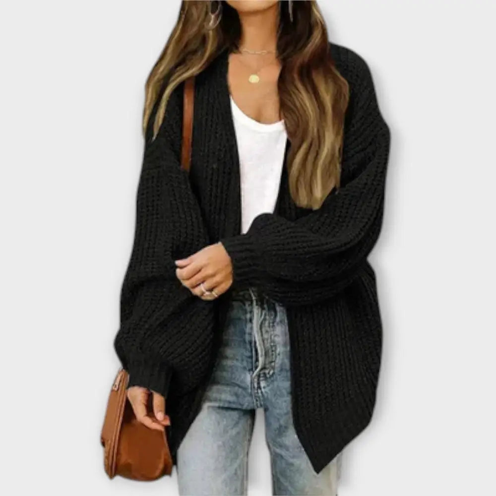 Claudia – Cárdigan Confortable y Chic para Cada Ocasión - Negro / S - Suéteres & Cardigans