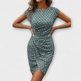 Claudia – Vestido Elegancia Floral Atemporal - Vestidos