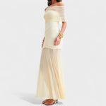 Claudia – Vestido Encanto de Malla con Hombros al Aire - Vestidos