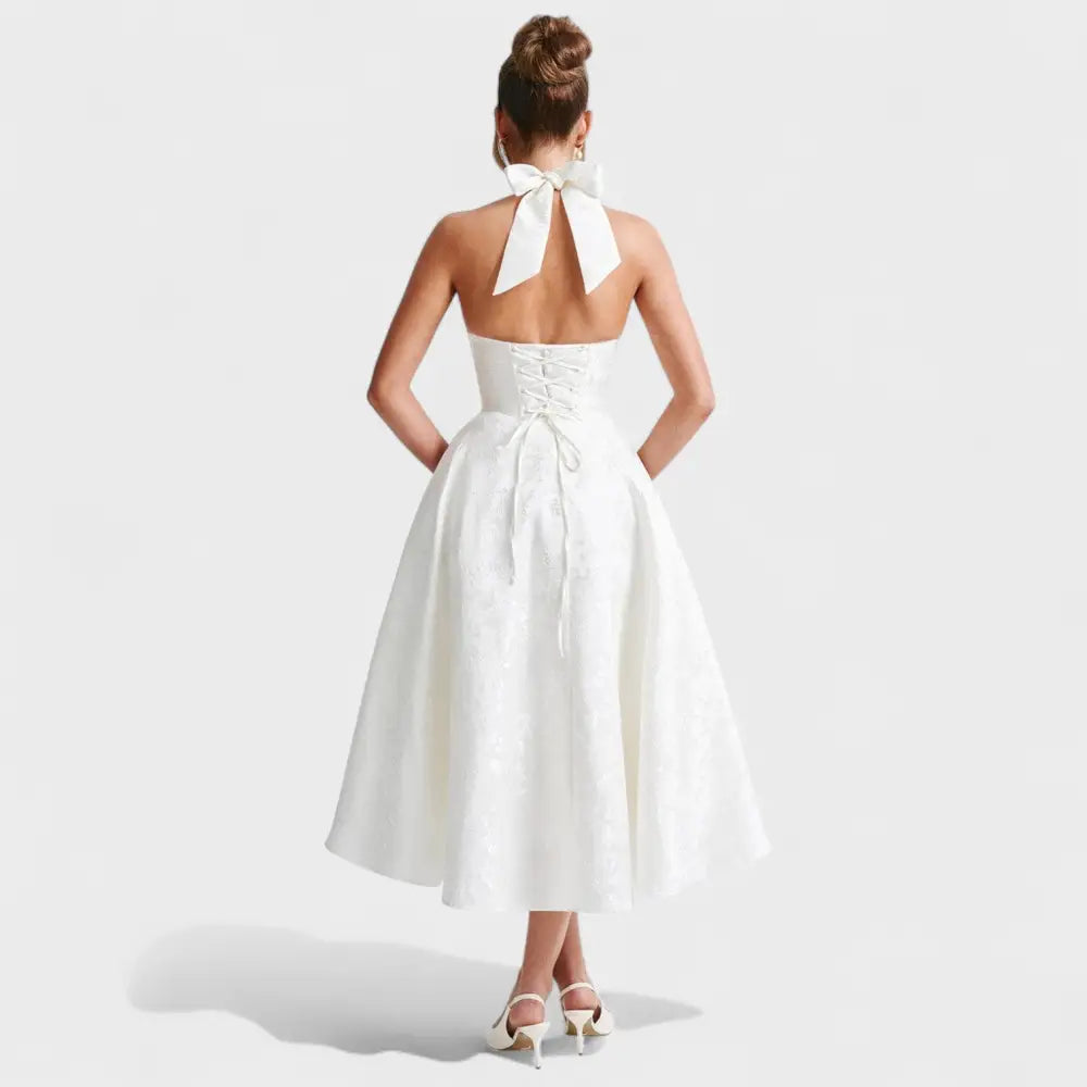 Claudia – Vestido Encanto Floral con Toque Romántico - Vestidos