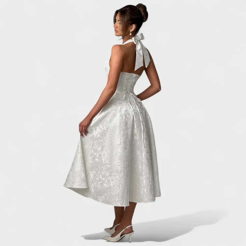 Claudia – Vestido Encanto Floral con Toque Romántico - Vestidos