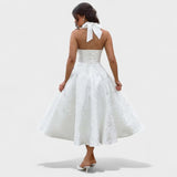 Claudia – Vestido Encanto Floral con Toque Romántico - Vestidos
