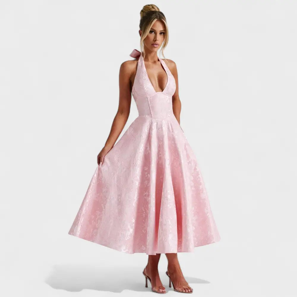 Claudia – Vestido Encanto Floral con Toque Romántico - Vestidos