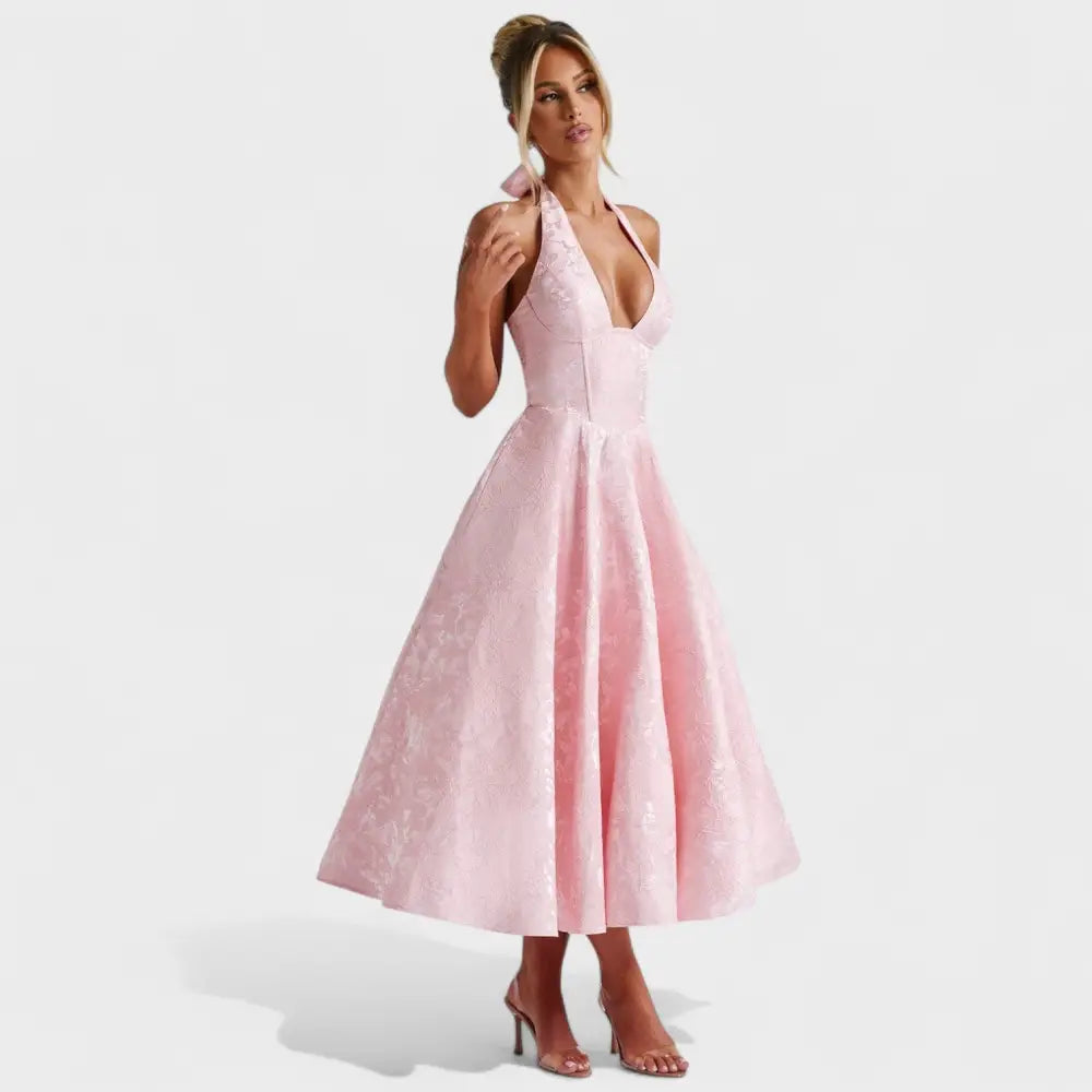 Claudia – Vestido Encanto Floral con Toque Romántico - Vestidos