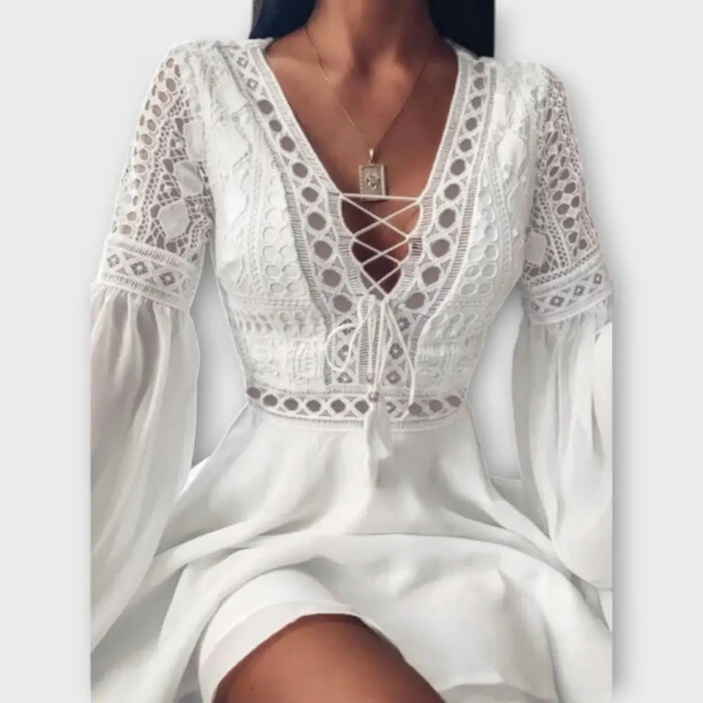 Claudia – Vestido Sueño Boho con Encanto Elegante - Vestidos